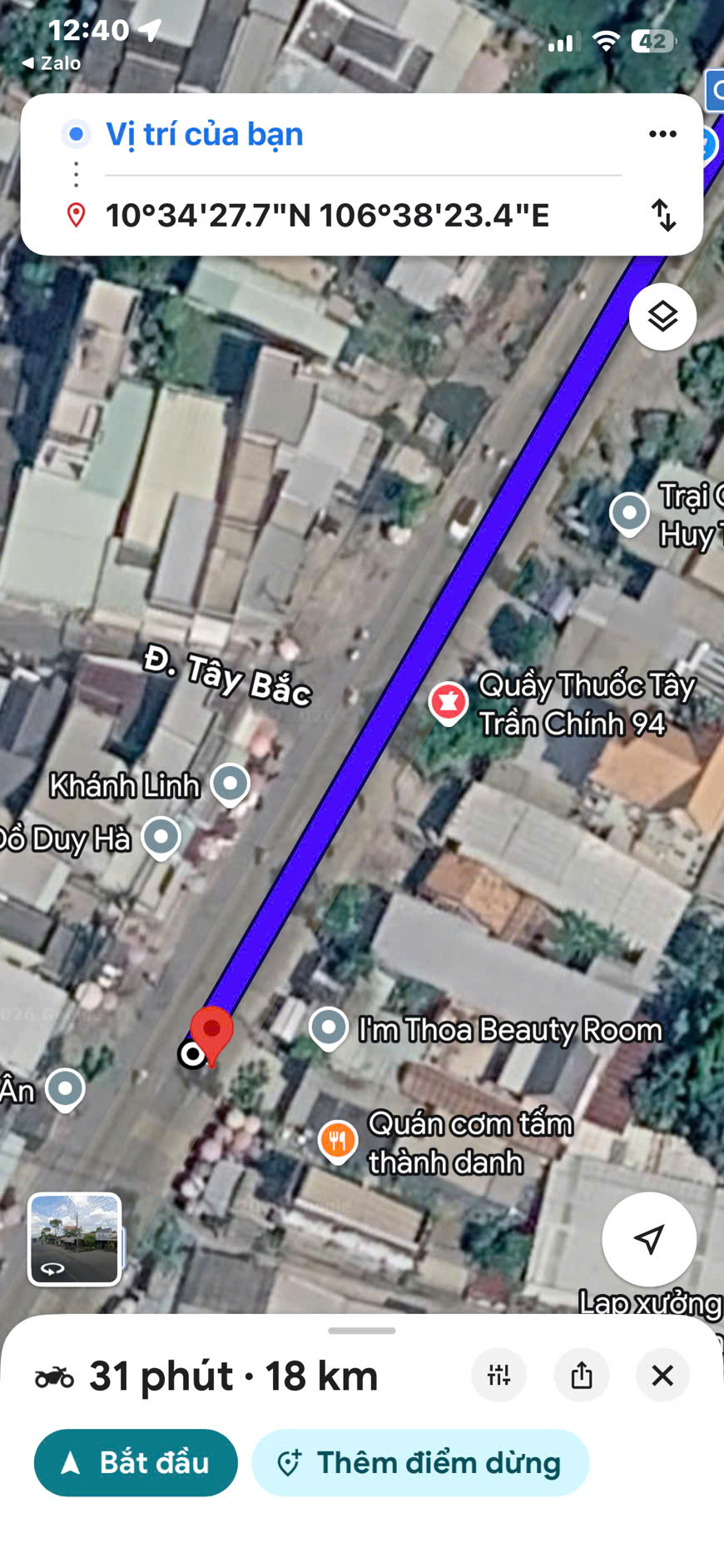 Chính chủ bán đất thổ cư 195m² xã Phước Vĩnh Tây, Tây Ninh - Mặt tiền đẹp 6,5m - Sổ riêng chỉ 2,3 tỷ-4