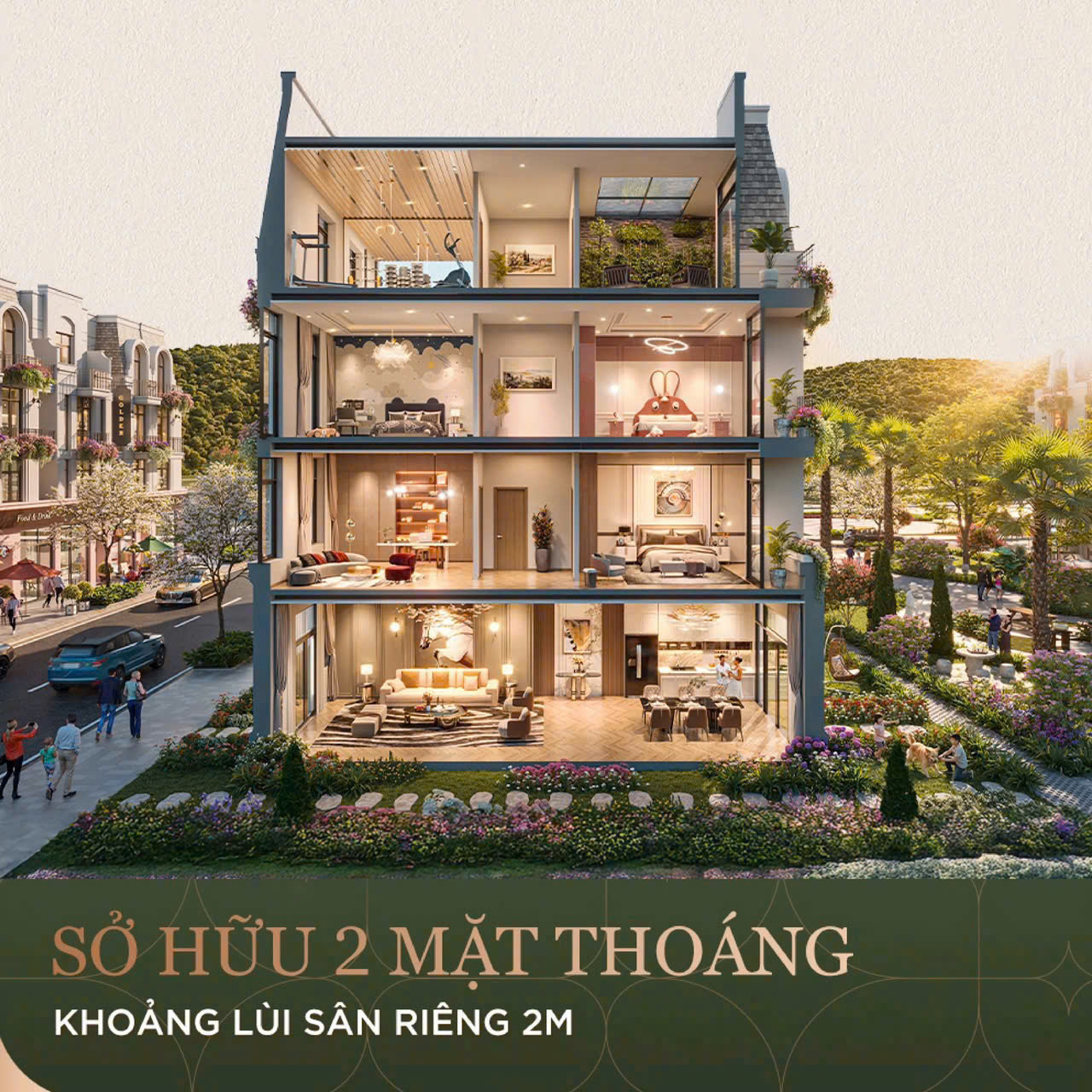 SIÊU SỐC CHỈ 6 TỶ SỞ HỮU NGAY NHÀ LIÊN KỀ KỀ 87M2 TẠI PHÂN KHU PHÁT LỘC - VLASTA THUỶ NGUYÊN-1