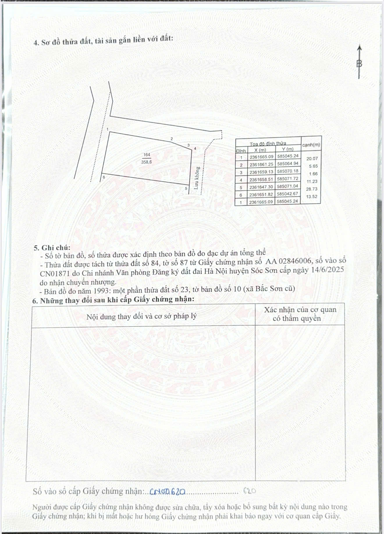 CHÍNH CHỦ BÁN LÔ ĐẤT ĐẸP 358M² – THỔ CƯ 100M² – NAM LÝ, TRUNG GIÃ, SÓC SƠN GIÁ 1 TỶ X
