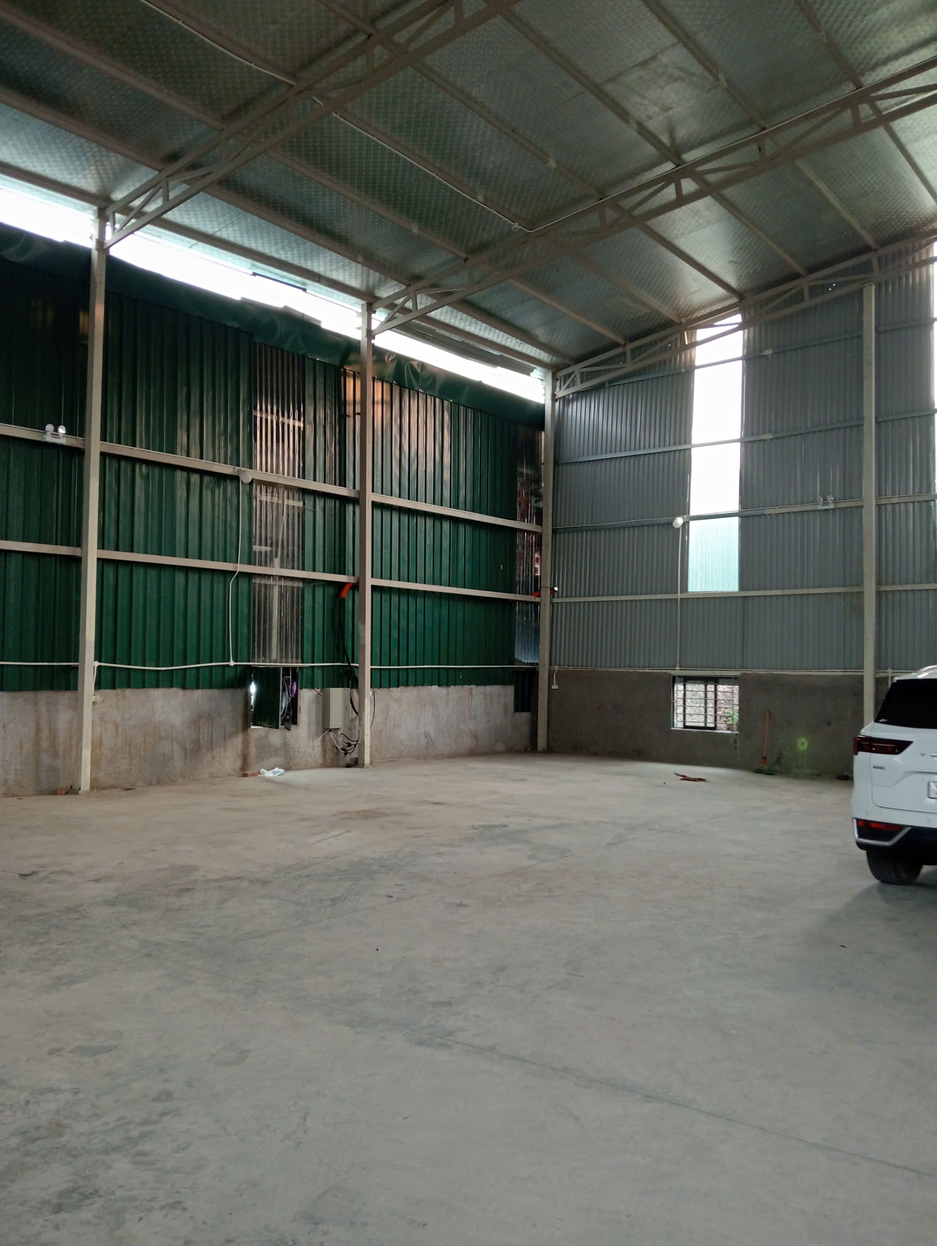 CHO THUÊ KHO XƯỞNG 450m² tại HẢI BỐI, ĐÔNG ANH – Điện 3 Pha, Nước Sạch.