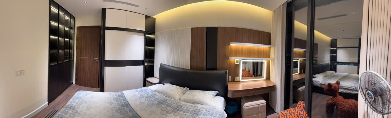 CHO THUÊ 3PN SUNSHINE GOLDEN RIVER – 141M²  VIEW CÔNG VIÊN  FULL NỘI THẤT  45 TRIỆU/THÁNG-4