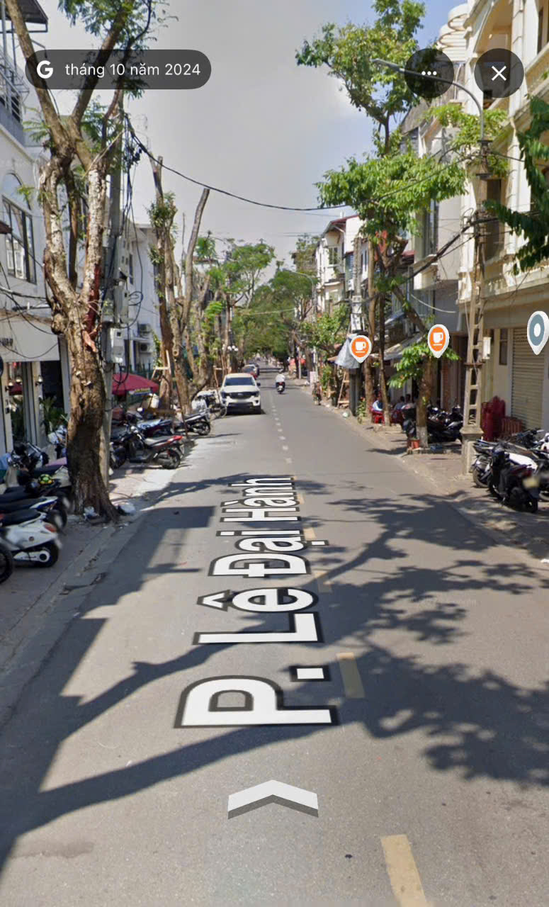 Mặt đường Lê Đại Hành - Ngay sát Nhà hát Lớn, vị trí trung tâm hiếm có.