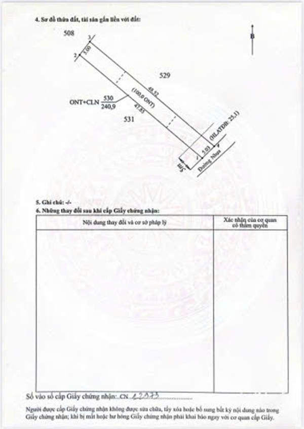 ĐẦU TƯ SINH LỜI - CHÍNH CHỦ CẦN BÁN ĐẤT THỔ CƯ Xã Minh Thạnh, Dầu Tiếng, Bình Dương