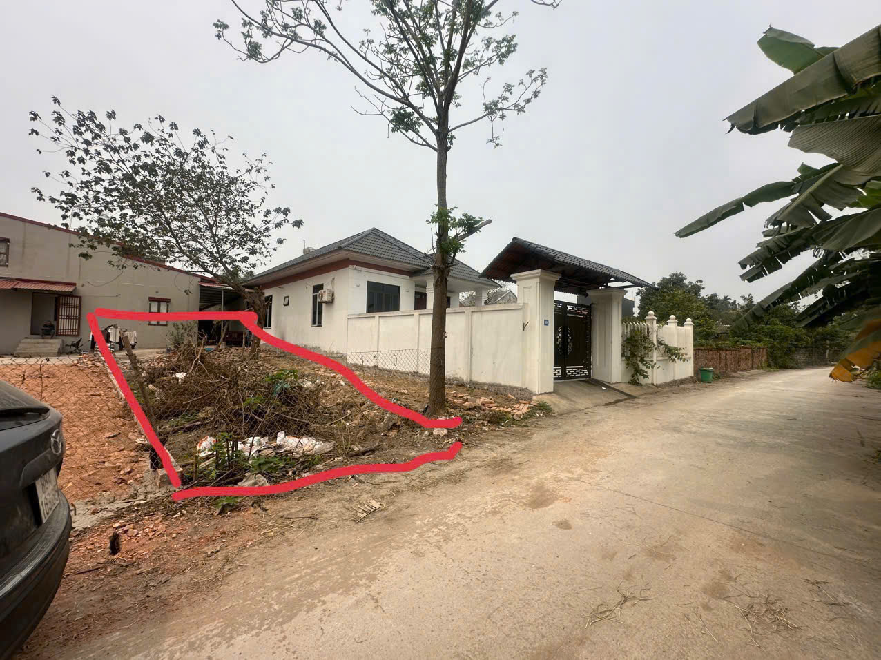 Đất 2 mặt đường Phú Ninh, Hội Thịnh - 106,7m2 ô tô tránh, sổ đỏ chính chủ chỉ 1,65 tỷ