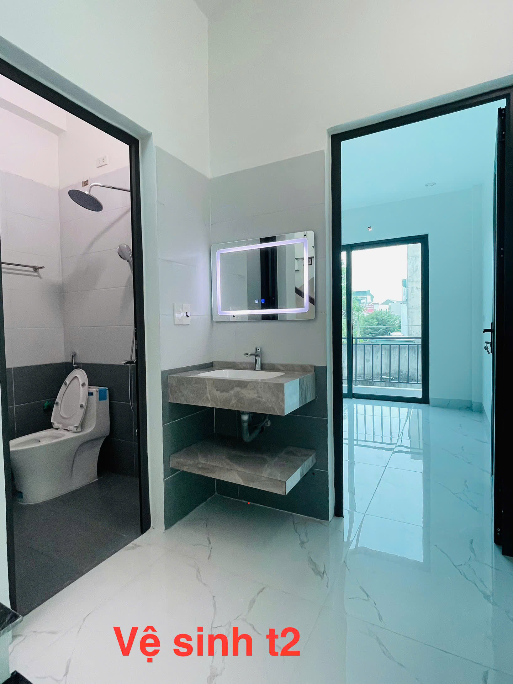 Nhà 3 tầng Trương Hán Siêu 67.6m2 nở hậu tài lộc sân rộng giá 1.x ty-4