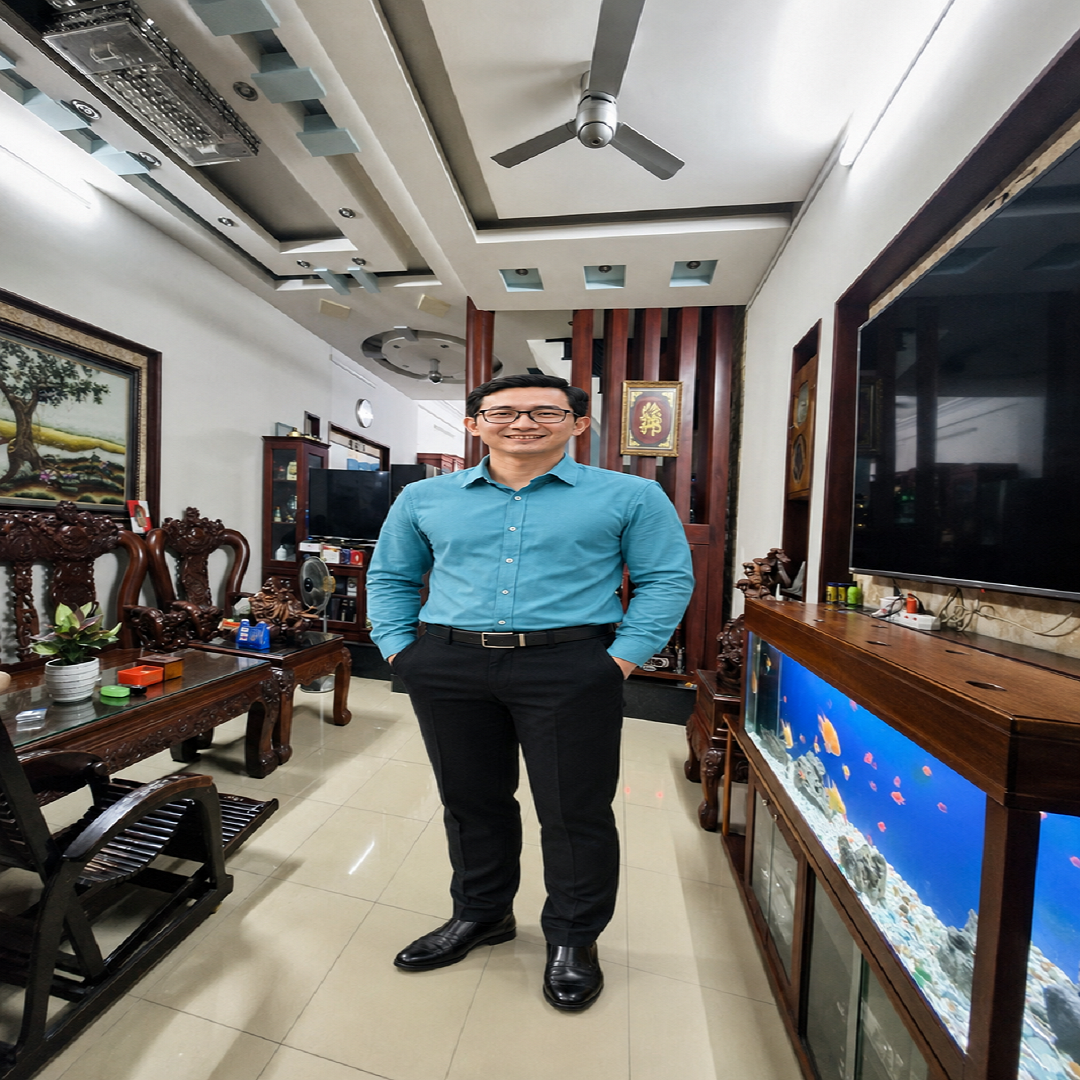 Nhà đường ô ô tránh Phước Long, 2 phút ra đến Chợ Hoa Cau. 2 tầng với nội thất cao cấp chỉ 13-5