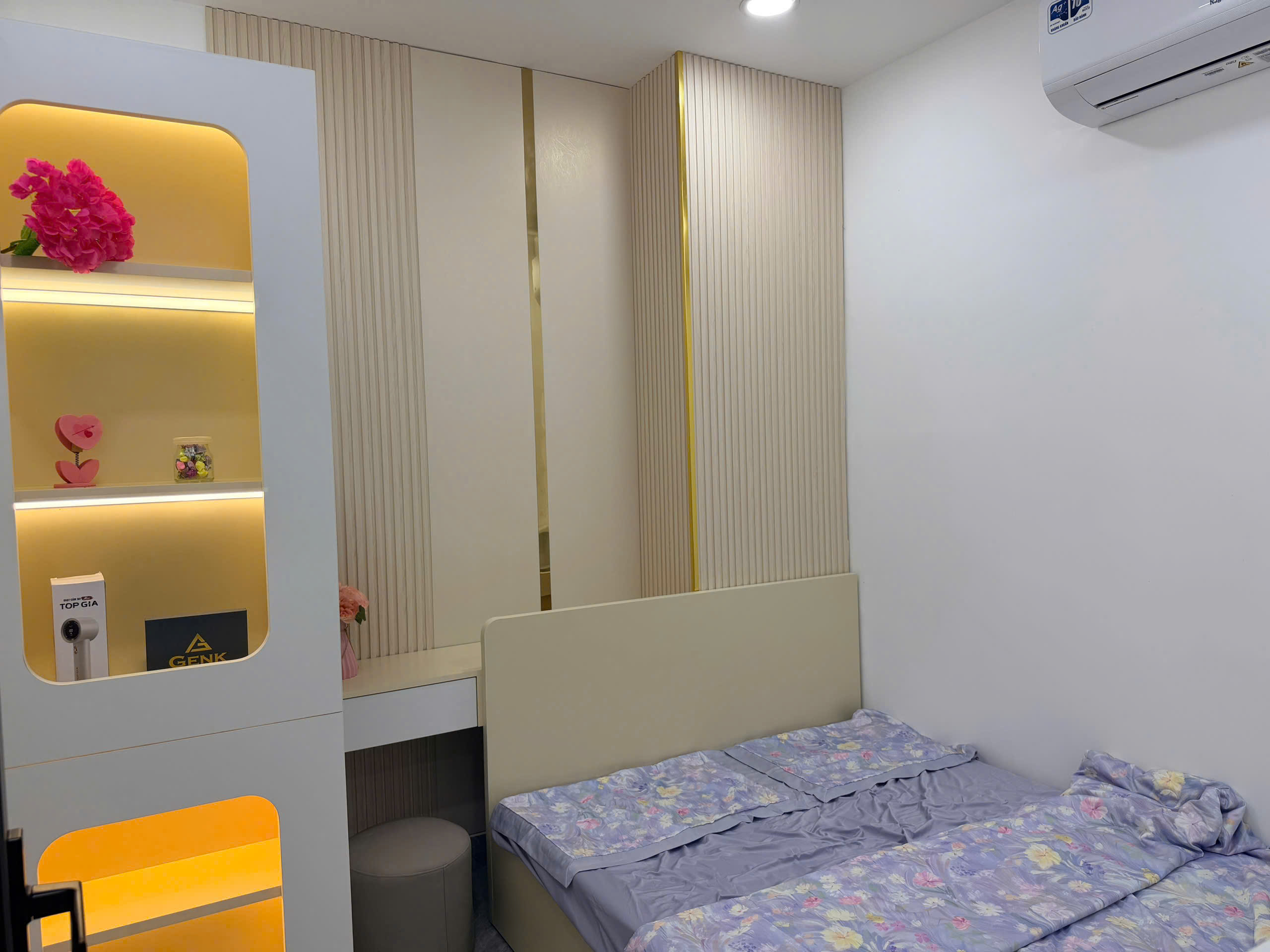 CHO THUÊ CĂN HỘ DỊCH VỤ KDC CITYLAND PARK HILLS, P10, GÒ VẤP. 13TR/TH/45M2. LH:0934398182 