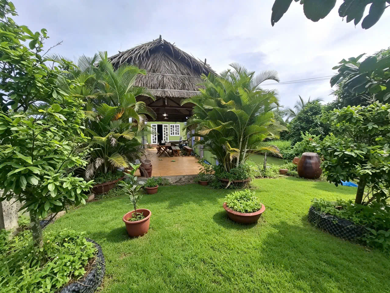 CHỈ 5,2 TỶ SỞ HỮU NGAY NHÀ VƯỜN HƠN 1 100m² – ĐẸP NHƯ RESORT Tại Xã Trung Hoà, Chợ Gạo, Tiền Giang