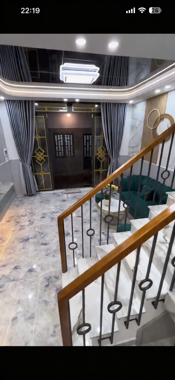 bán nhà mới xây dựng Ngang 3.3 x 14 
đúc 3 tấm Q4