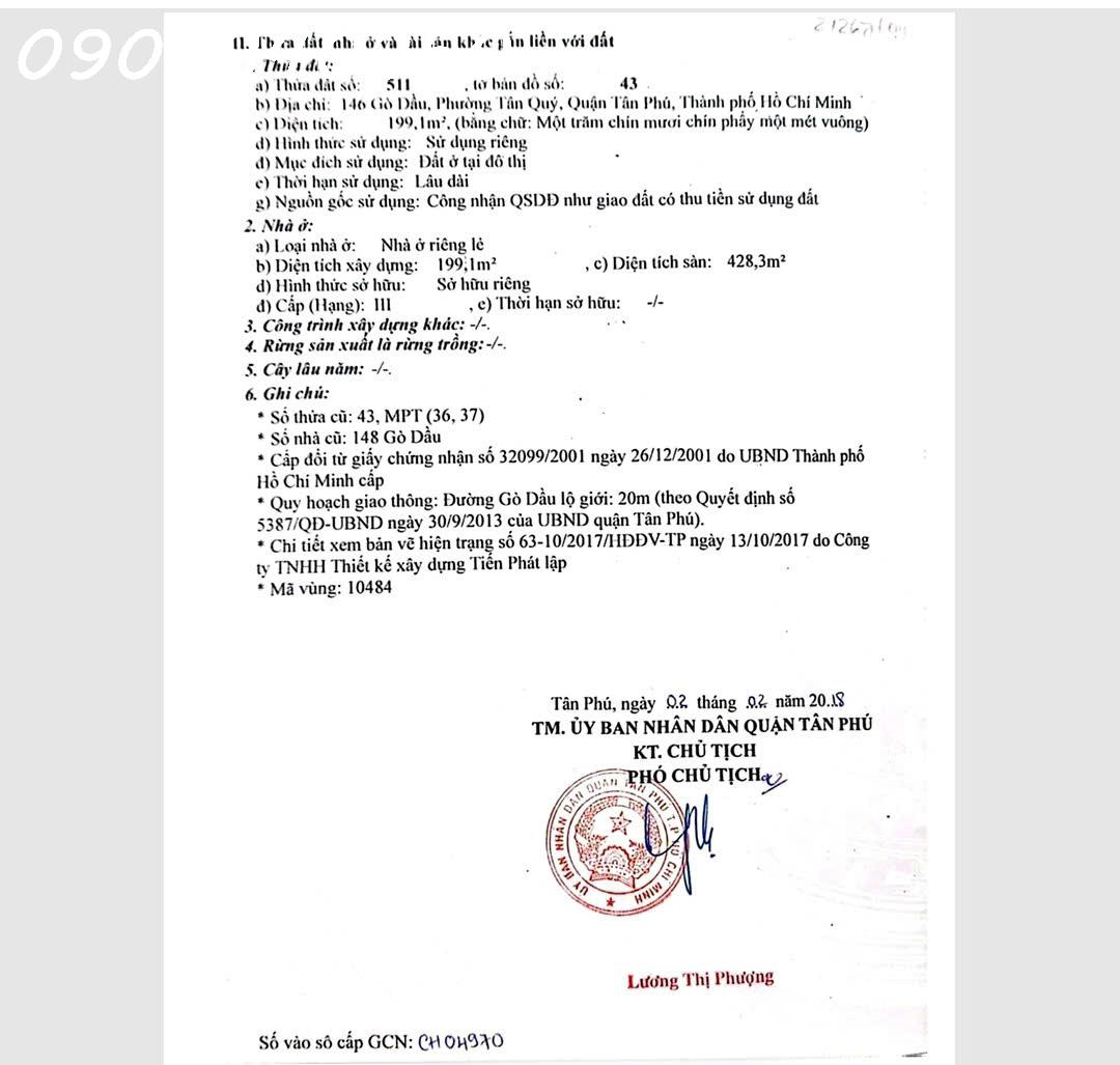 Siêu phẩm nhà mặt phố 146, Gò Dầu, Tân Quý, Tân Phú, TP.HCM, DT 199m2, giá 43,868 tỷ-4