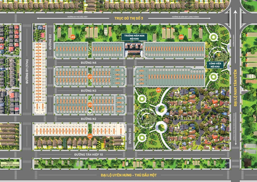ĐẤT ĐẸP – GIÁ TỐT- CHÍNH CHỦ CẦN BÁN ĐẤT Tại  Phường Tân Hiệp, Thị xã Tân Uyên, Bình Dương-4