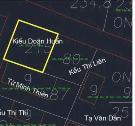 Bán lô đất vuông, vị trí đẹp tại Liệp Mai,Quốc Oai, Sổ đỏ chính chủ