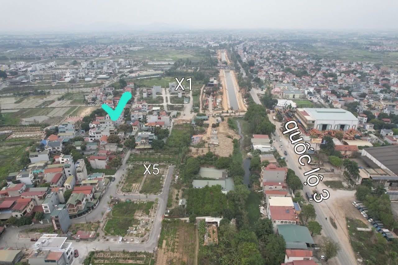 Chỉ với 3.x tỷ xíu. 75m2, mt6.9m, Nguyên Khê, Đông Anh.
+ Ngõ nông, đường thoáng, lại thông.-3