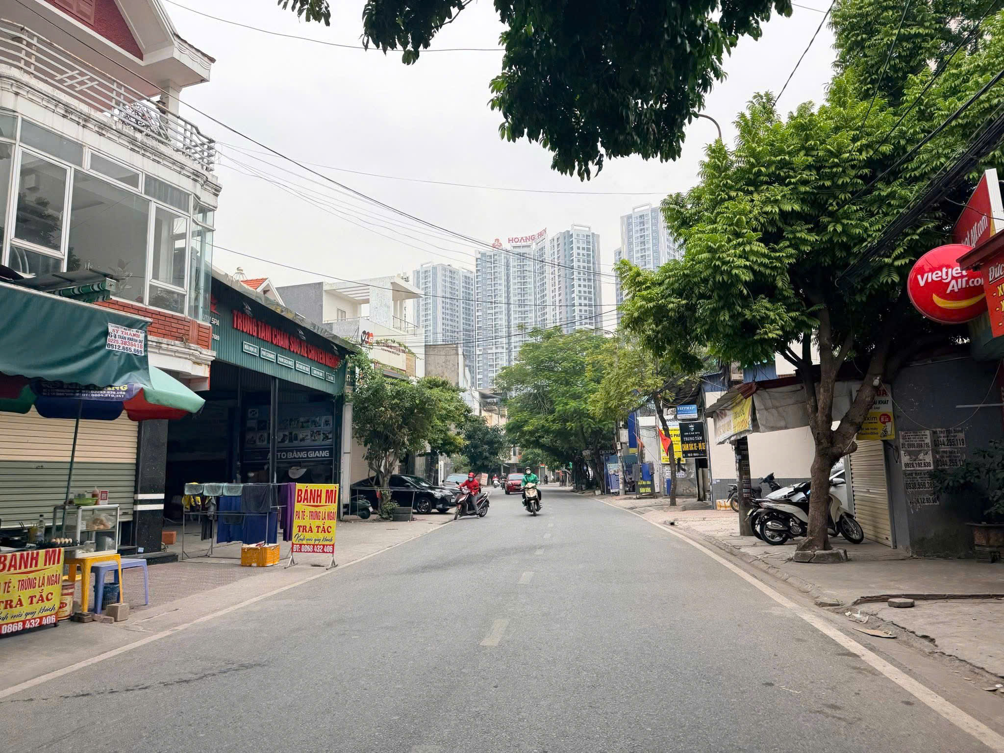 Mặt đường Trực Cát - Kết nối trực tiếp trục Cầu Rào 3