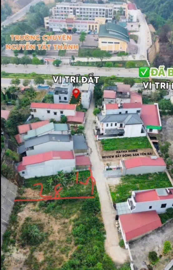 CHÍNH CHỦ CẦN BÁN ĐẤT VỊ TRÍ 2 ĐƯỜNG NGUYỄN TẤT THÀNH - PHƯỜNG VĂN PHÚ, TP. YÊN BÁI-1
