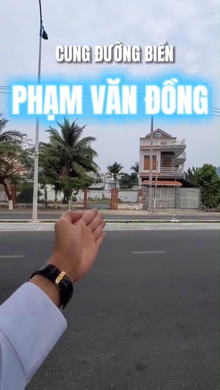 Chính chủ bán đất vàng phạm văn đồng view biển tp nha trang, 400m²thổ cư, mt20m- được xây 16 tầng , 2 hầm, 1 um- cơ hội đầu tư hiếm tại Nha Trang