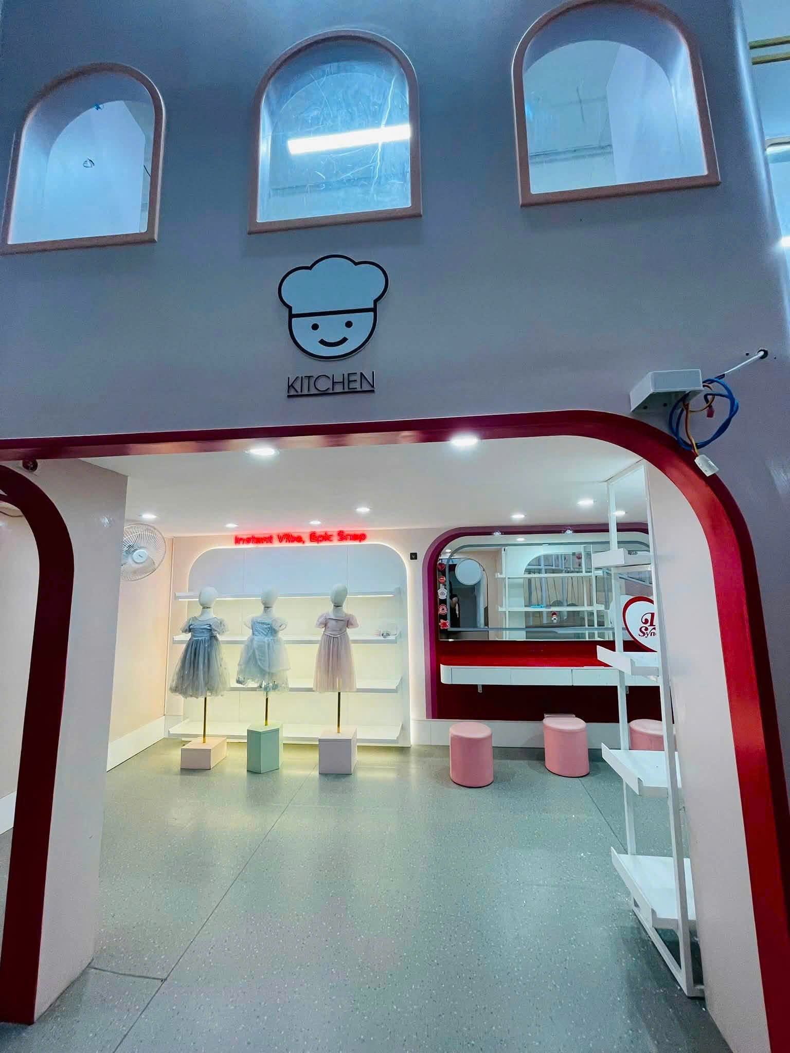 SANG NHƯỢNG GẤP KHU VUI CHƠI KẾT HỢP CAFE - YUMMY KID CAFE - TP HOA LƯ, NINH BÌNH