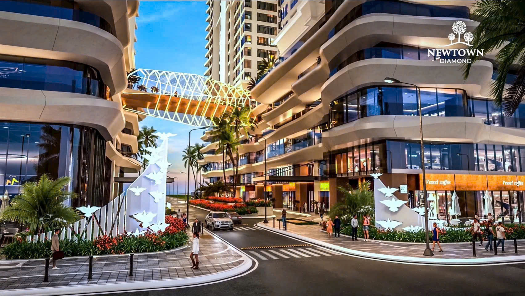 BÁN CĂN HỘ 3 PHÒNG NGỦ VIEW TRỰC DIỆN BIỂN ĐÀ NẴNG – NEWTOWN DIAMOND 5 SAO – GIÁ CHỈ TỪ 7,48 TỶ-3