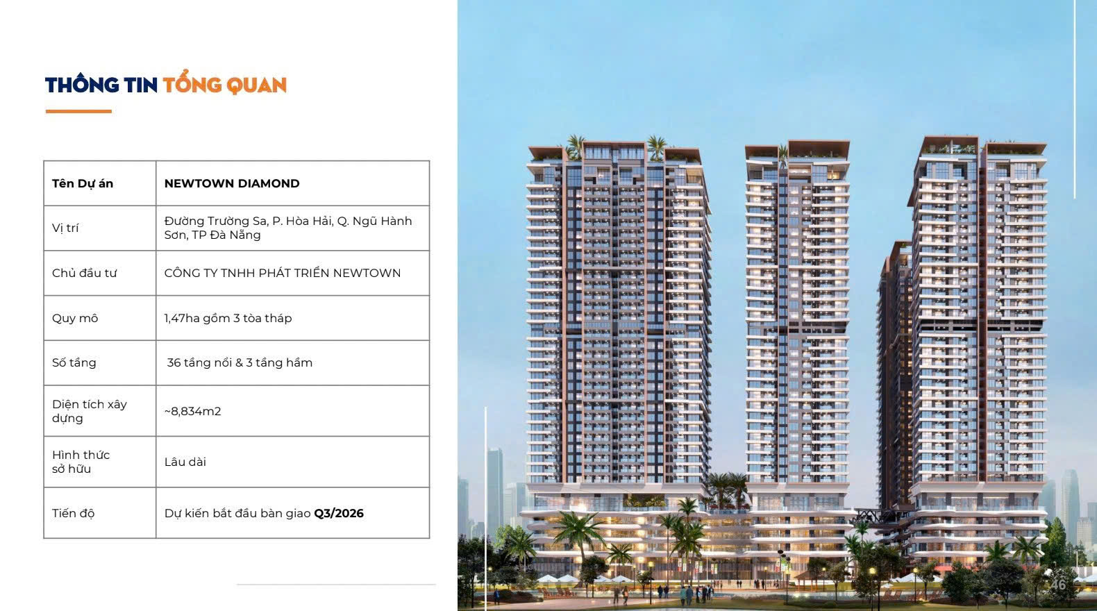BÁN CĂN HỘ 3 PHÒNG NGỦ VIEW TRỰC DIỆN BIỂN ĐÀ NẴNG – NEWTOWN DIAMOND 5 SAO – GIÁ CHỈ TỪ 7,48 TỶ-4
