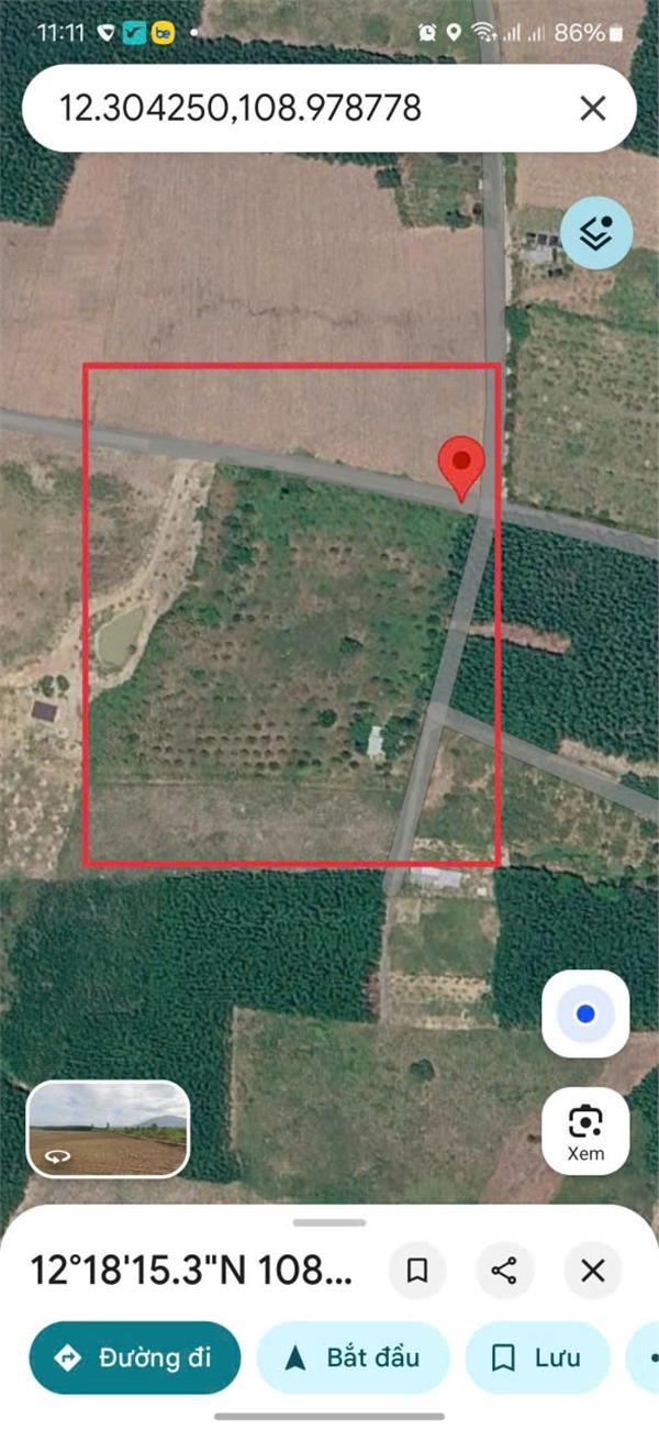 Chính chủ bán 1,5ha đất đẹp 2 mặt tiền diên đồng, diên khánh, khánh hòa
