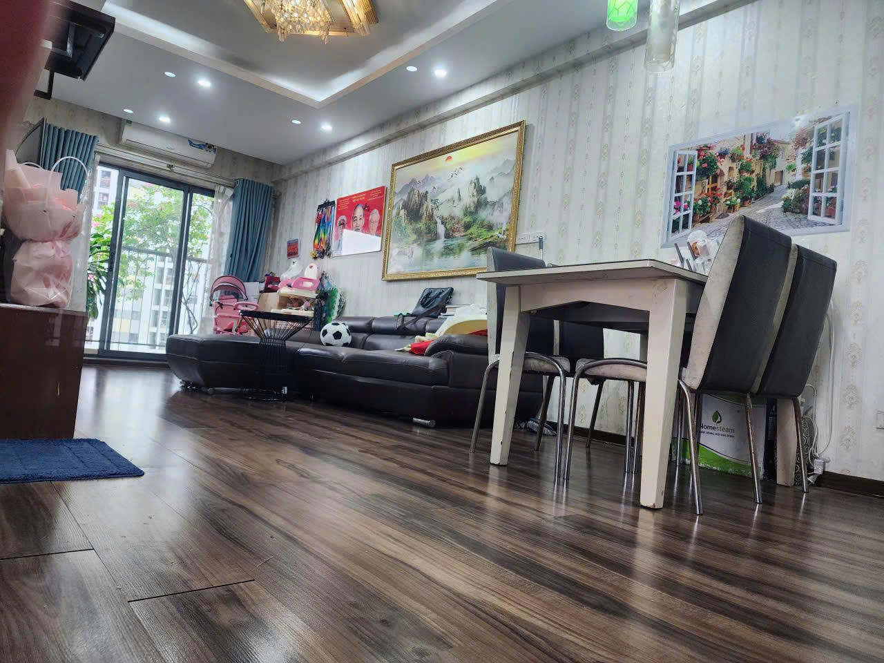 CĂN GÓC ĐẸP NHẤT HUD3 LINH ĐÀM – VIEW CÔNG VIÊN, BAN CÔNG HƯỚNG NAM, TẶNG FULL NỘI THẤT CAO CẤP
