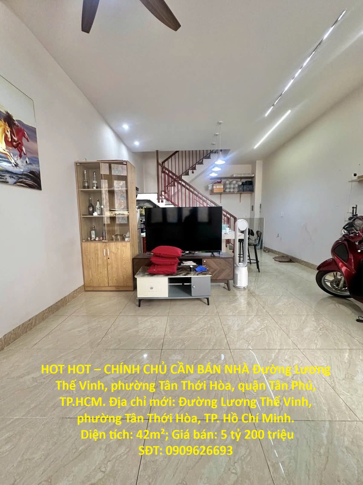HOT HOT – CHÍNH CHỦ CẦN BÁN NHÀ Đường Lương Thế Vinh, phường Tân Thới Hòa, quận Tân Phú, TP.HCM