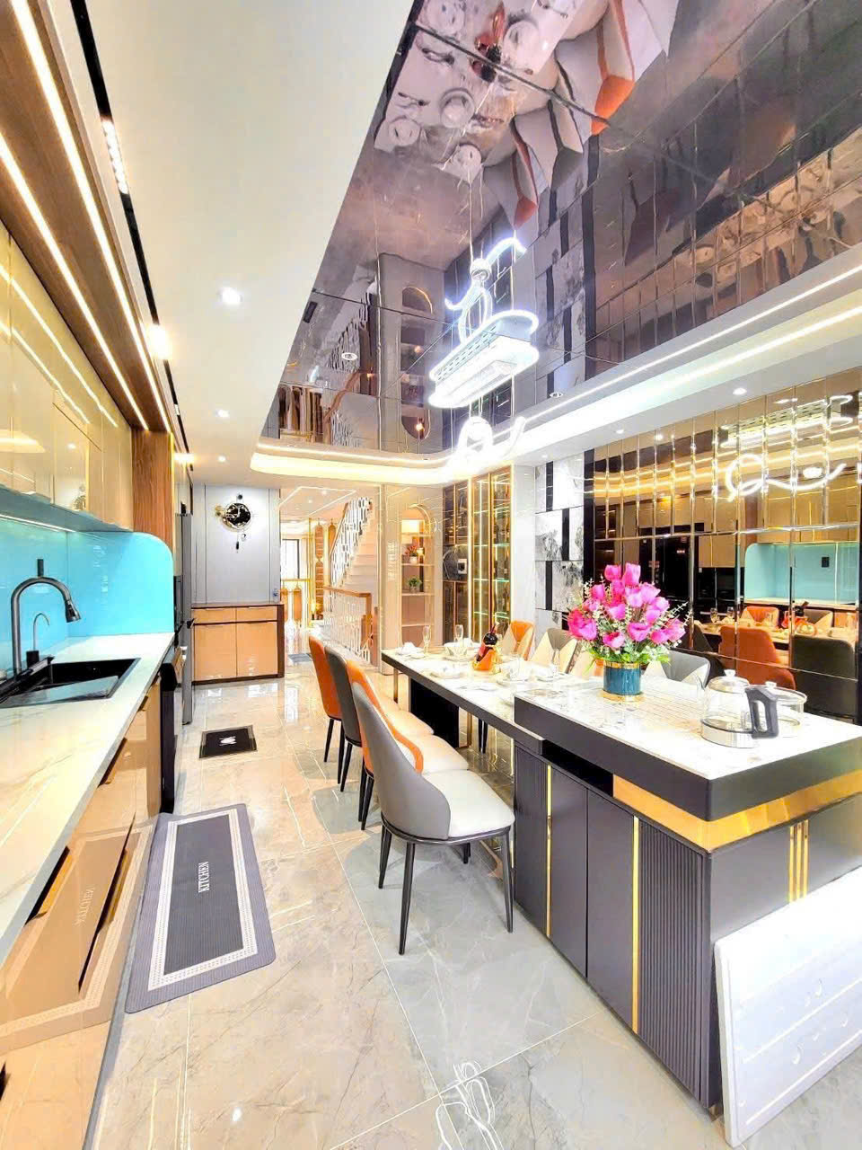 Bán nhà đẹp 6 lầu hẻm 535 Thống Nhất 100m2 có T.máy gần trường Phan Tây Hồ tặng NT 12.8 tỷ -4