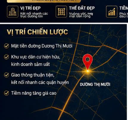 SIÊU PHẨM LÔ GÓC 2 MT- DƯƠNG THỊ MƯỜI – Q12 - 5.000m²  Ngang 78m  Giá 233 TỶ-3