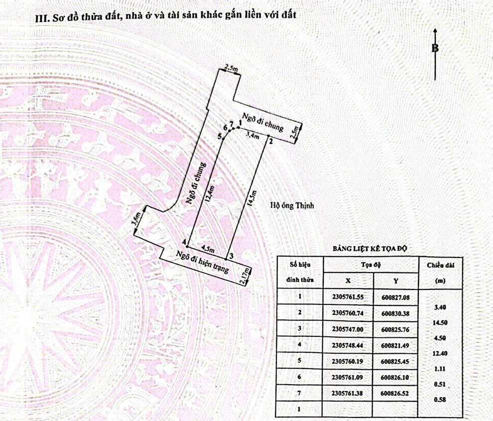 BÁN LÔ ĐẤT LŨNG HOA, HẢI AN, HẢI PHÒNG  LÔ GÓC 3 MẶT THOÁNG, GIÁ TỐT-3