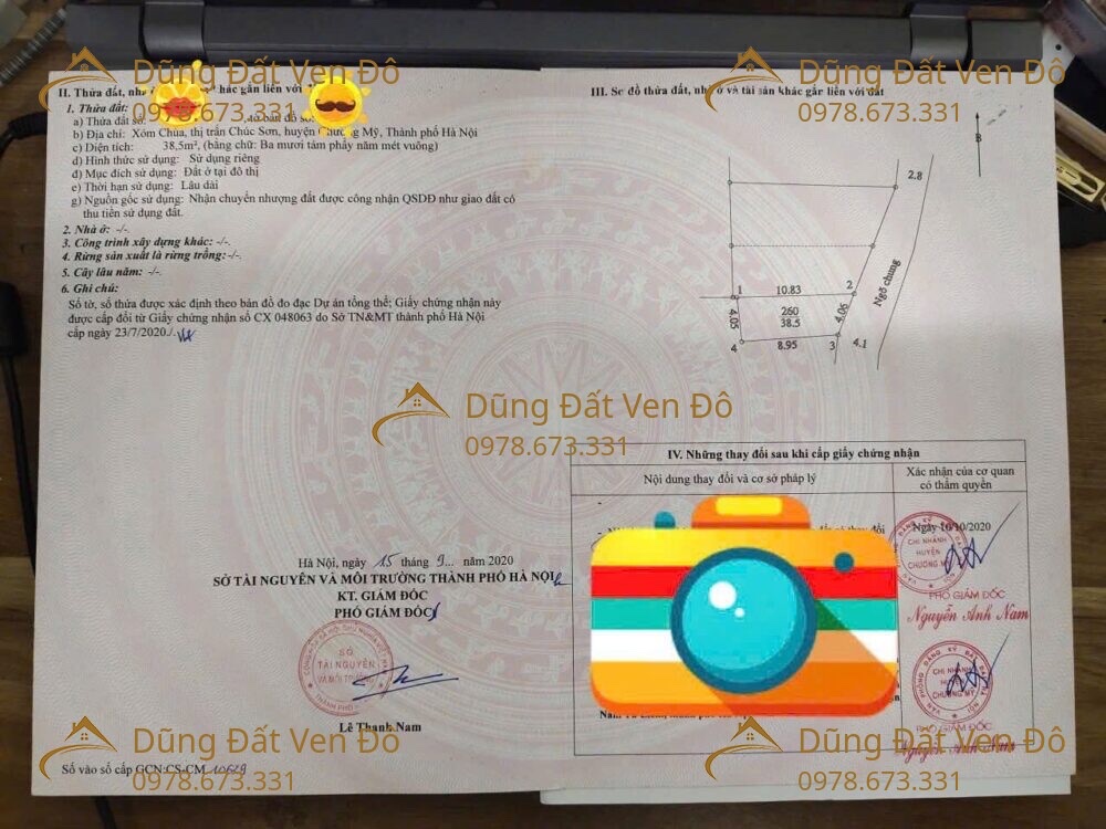 38,5M TT CHÚC SƠN-CHƯƠNG MỸ-HÀ NỘI