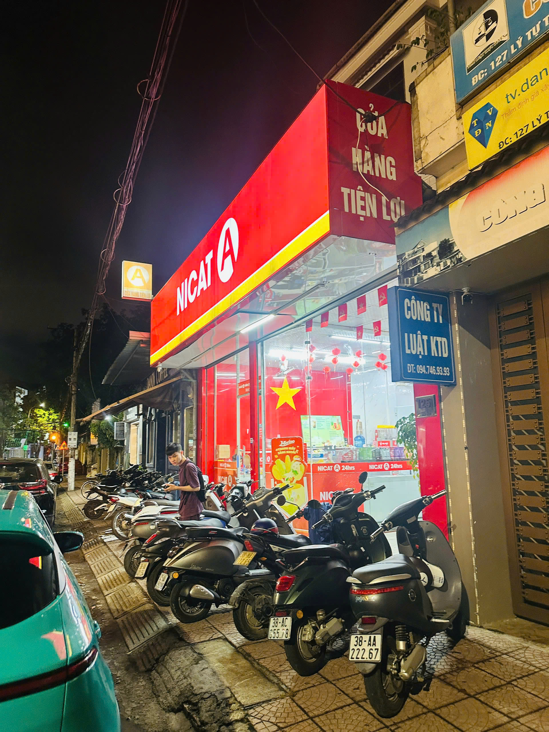 SANG NHƯỢNG ĐIỂM KINH DOANH CỬA HÀNG TIỆN LỢI 24H NICAT A TẠI HÀ TĨNH