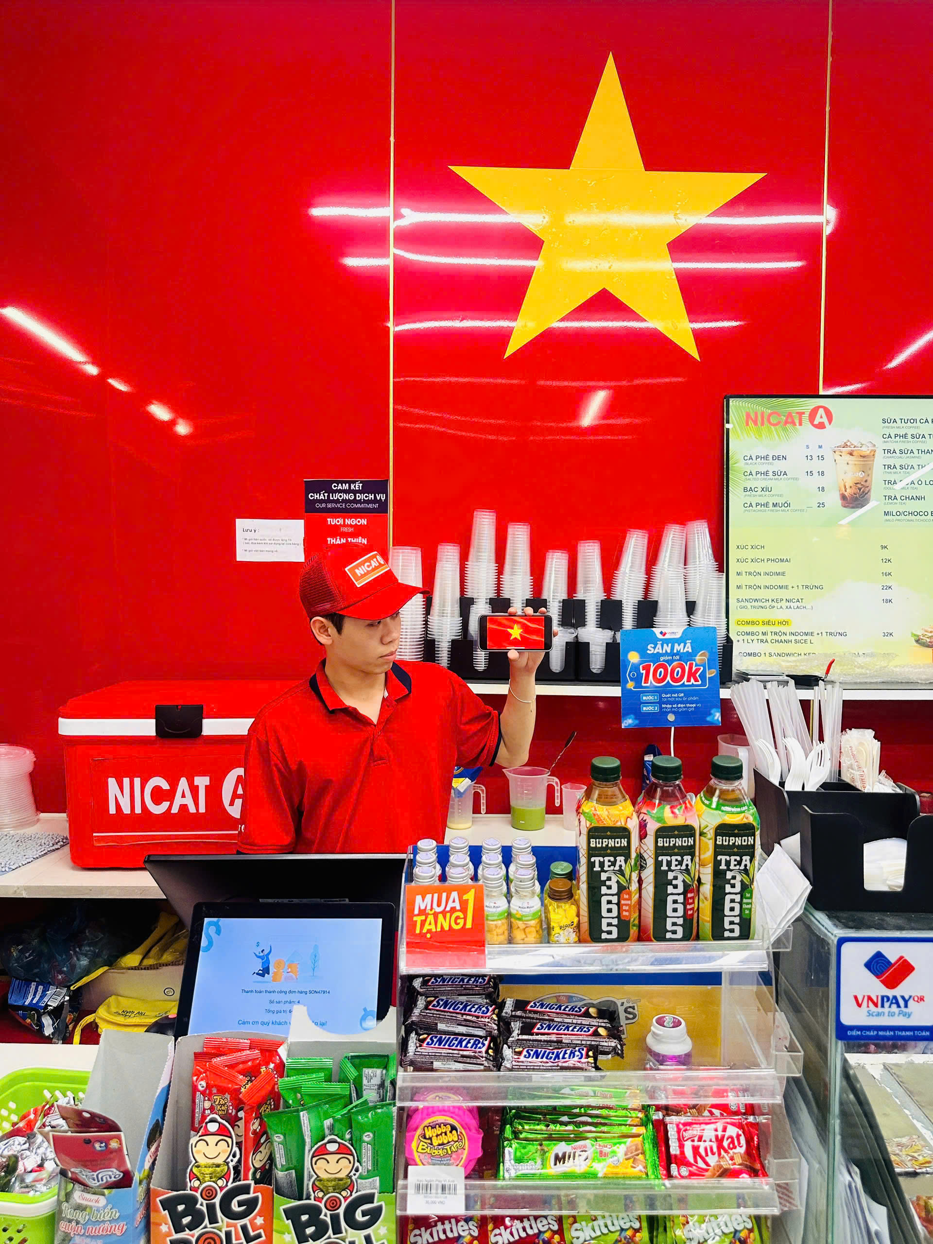 SANG NHƯỢNG ĐIỂM KINH DOANH CỬA HÀNG TIỆN LỢI 24H NICAT A TẠI HÀ TĨNH