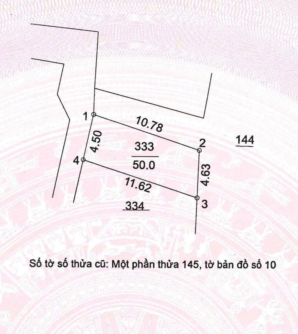 Bán đất tổ 12 Đồng Mai, DT50m2, MT4.5m, lô góc 3.5 tỷ Hà Đông