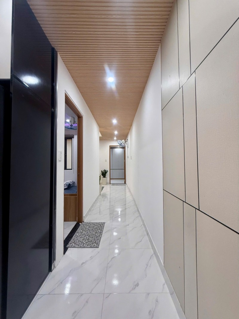 ♥ Nhà kiệt thẳng thông thấy MT Trần Cao Vân, 92m2, ngang hơn 5m, 2 tầng 4PN, mởi hiện đại-4