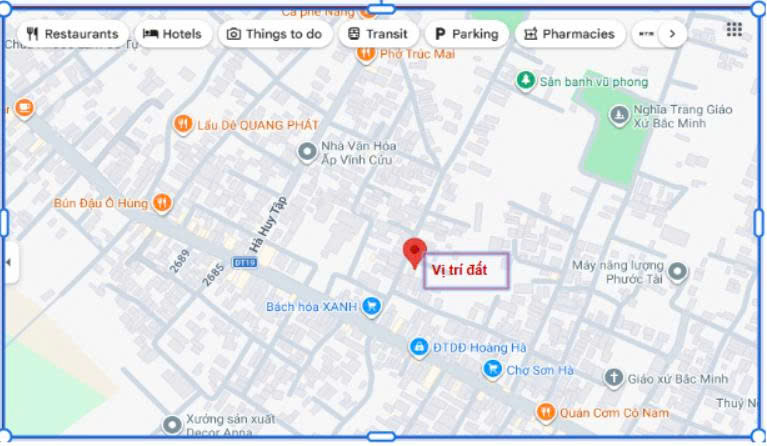CHÍNH CHỦ BÁN ĐẤT FULL THỔ CƯ 285M2 KHU DÂN CƯ HIỆN HỮU. LH:0984682356.