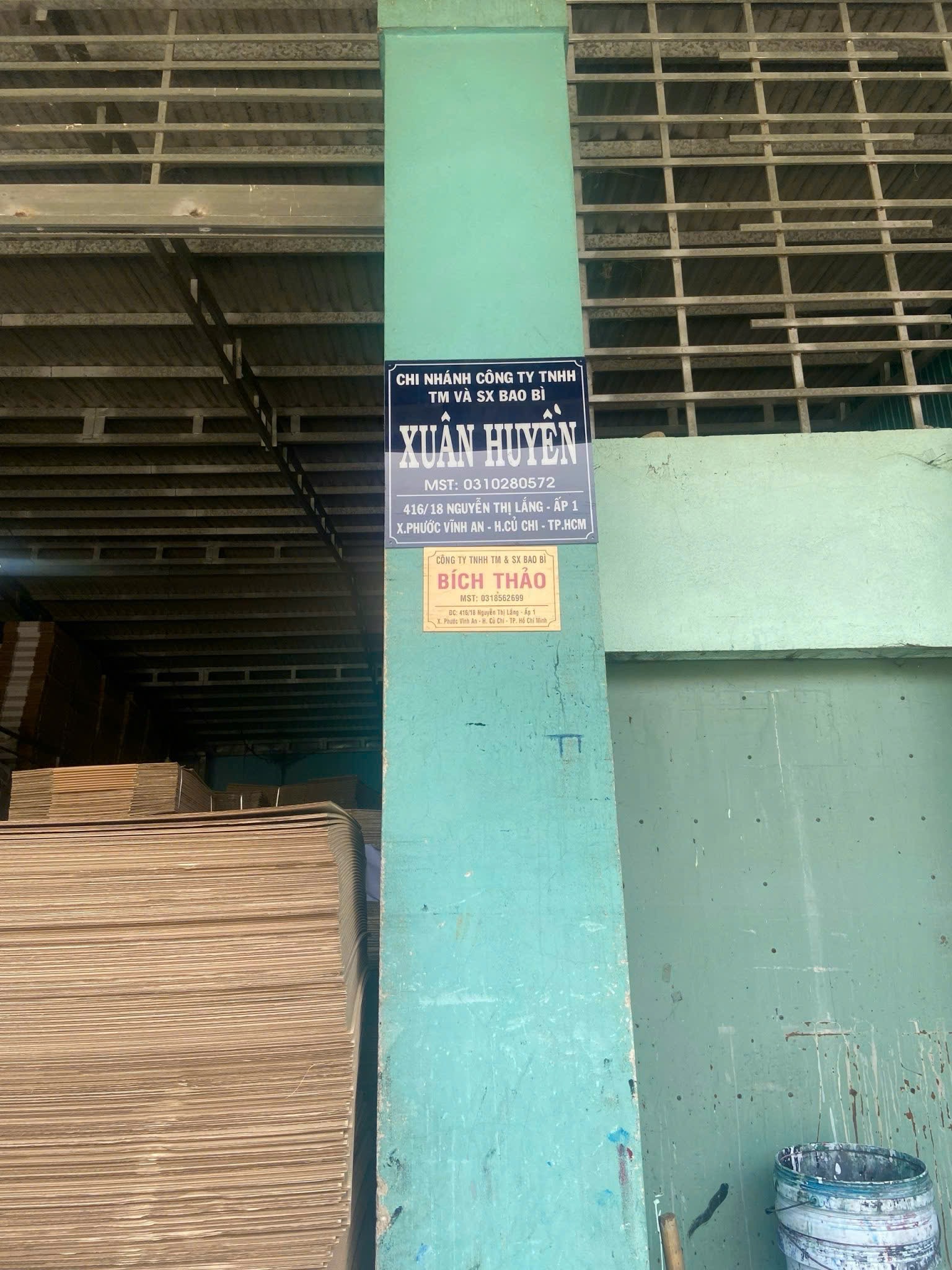 BÁN LÔ ĐẤT 2 MẶT TIỀN LỚN KÈM NHÀ XƯỞNG – DIỆN TÍCH 562,2 M² NGAY HUYỆN CỦ CHI