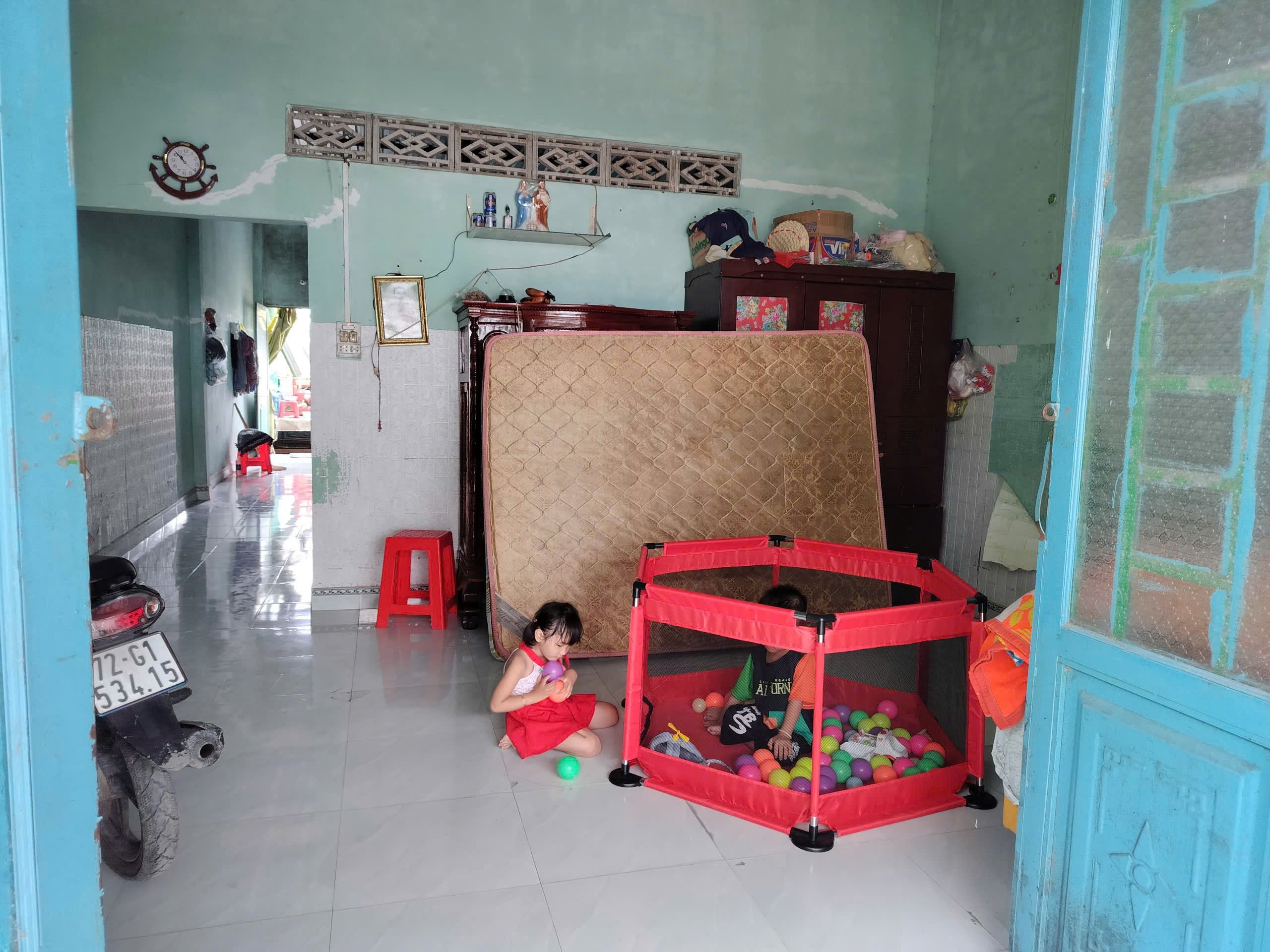 BÁN NHÀ NGUYÊN CĂN CẤP 4 – GẦN CHỢ ĐỨC HÒA – GIÁ RẺ
