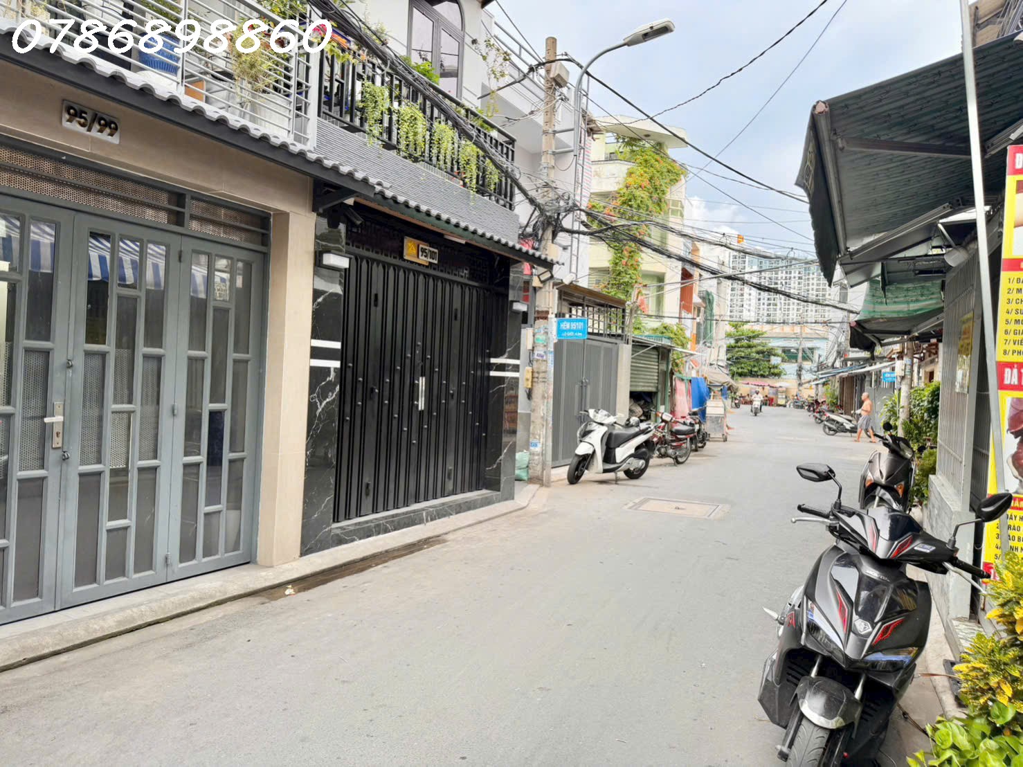 BÁN NHÀ MẶT TIỀN HẺM 95 LÊ VĂN LƯƠNG, QUẬN 7