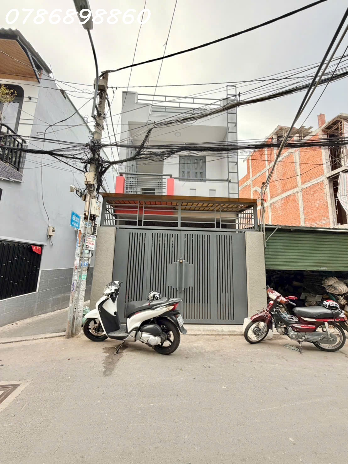 BÁN NHÀ MẶT TIỀN HẺM 95 LÊ VĂN LƯƠNG, QUẬN 7