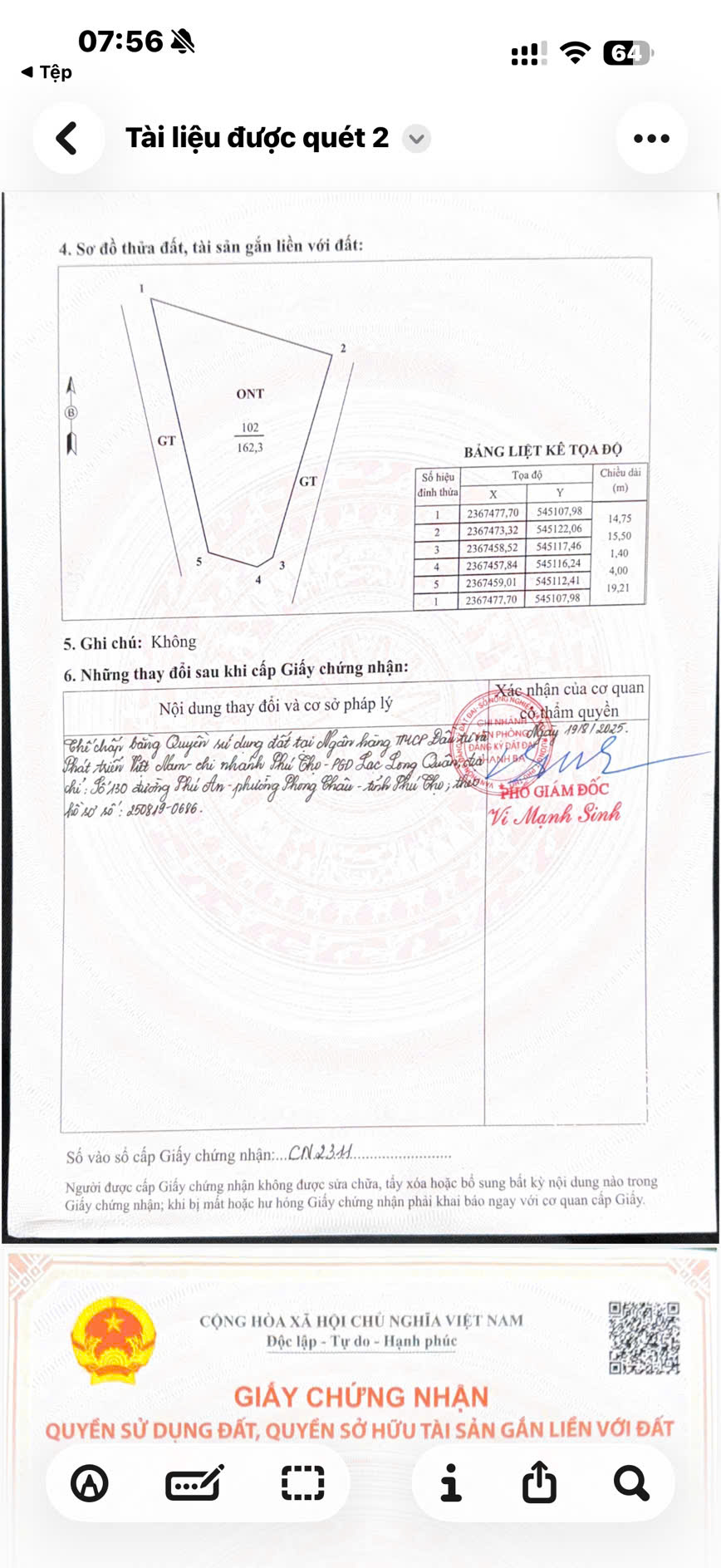 HOT HOT – CHÍNH CHỦ CẦN BÁN 2 LÔ ĐẤT TẠI TX. PHÚ THỌ VÀ H. THANH BA, tỉnh Phú Thọ.-1