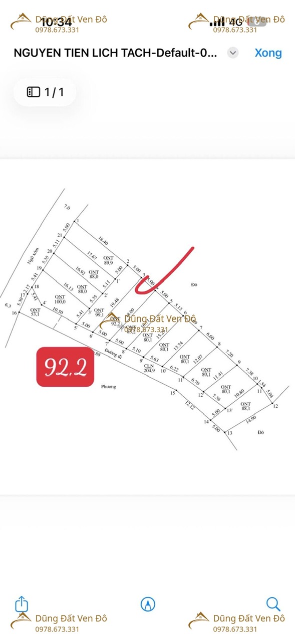 92,2M NAM PHƯƠNG TIẾN-CHƯƠNG MỸ-HÀ NỘI-4