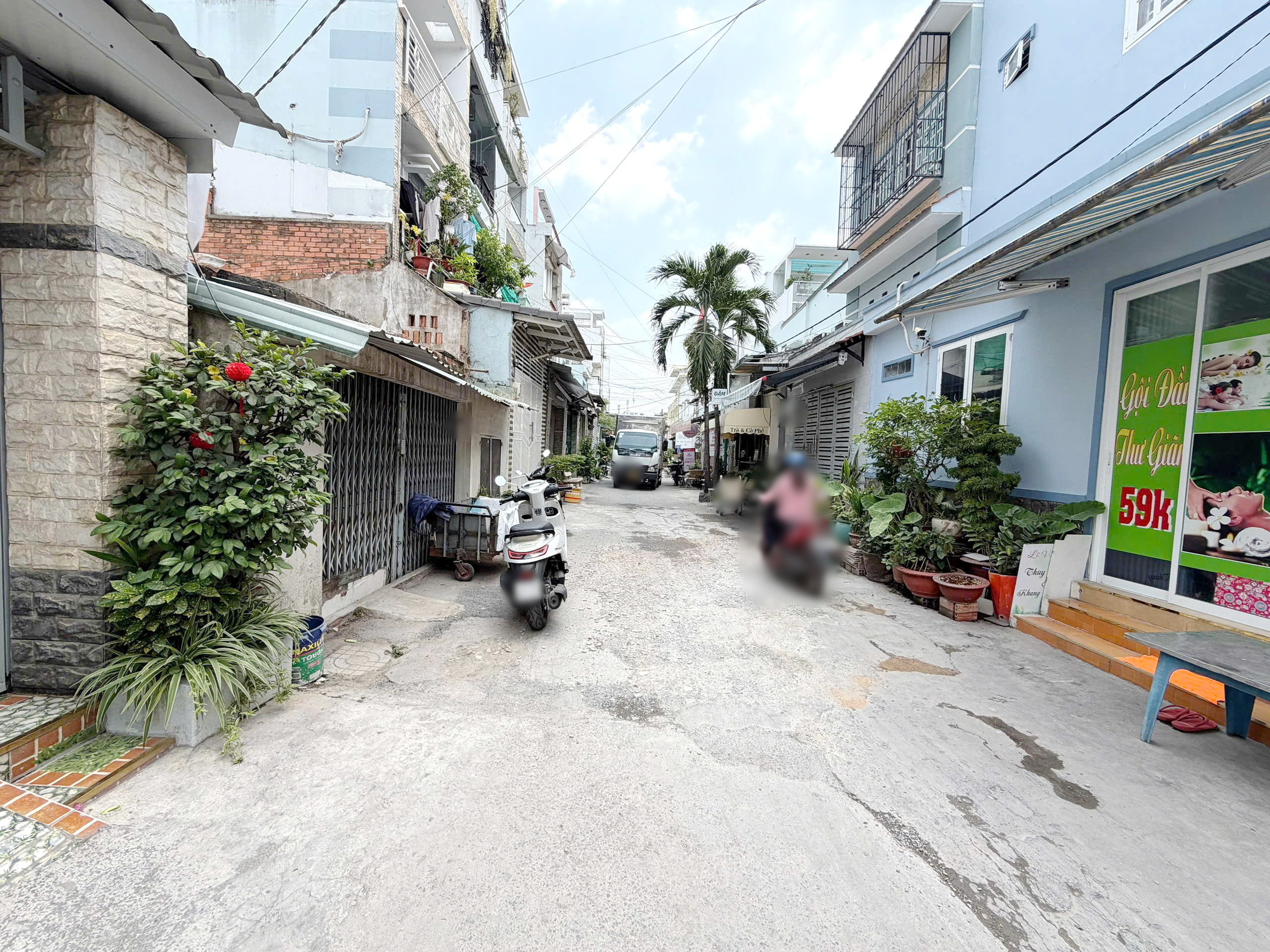 Nhà diện tích khủng oto qua lại khu Phạm Thế Hiển P4Q8
