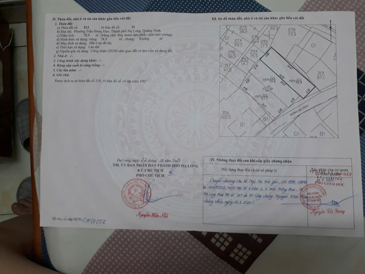 CHÍNH CHỦ BÁN NHÀ 2 TẦNG PHƯỜNG TRẦN HƯNG ĐẠO, TP. QUẢNG NINH – 78M² – GẦN CHỢ HẠ LONG 1 – CHỈ 2,15 TỶ-4