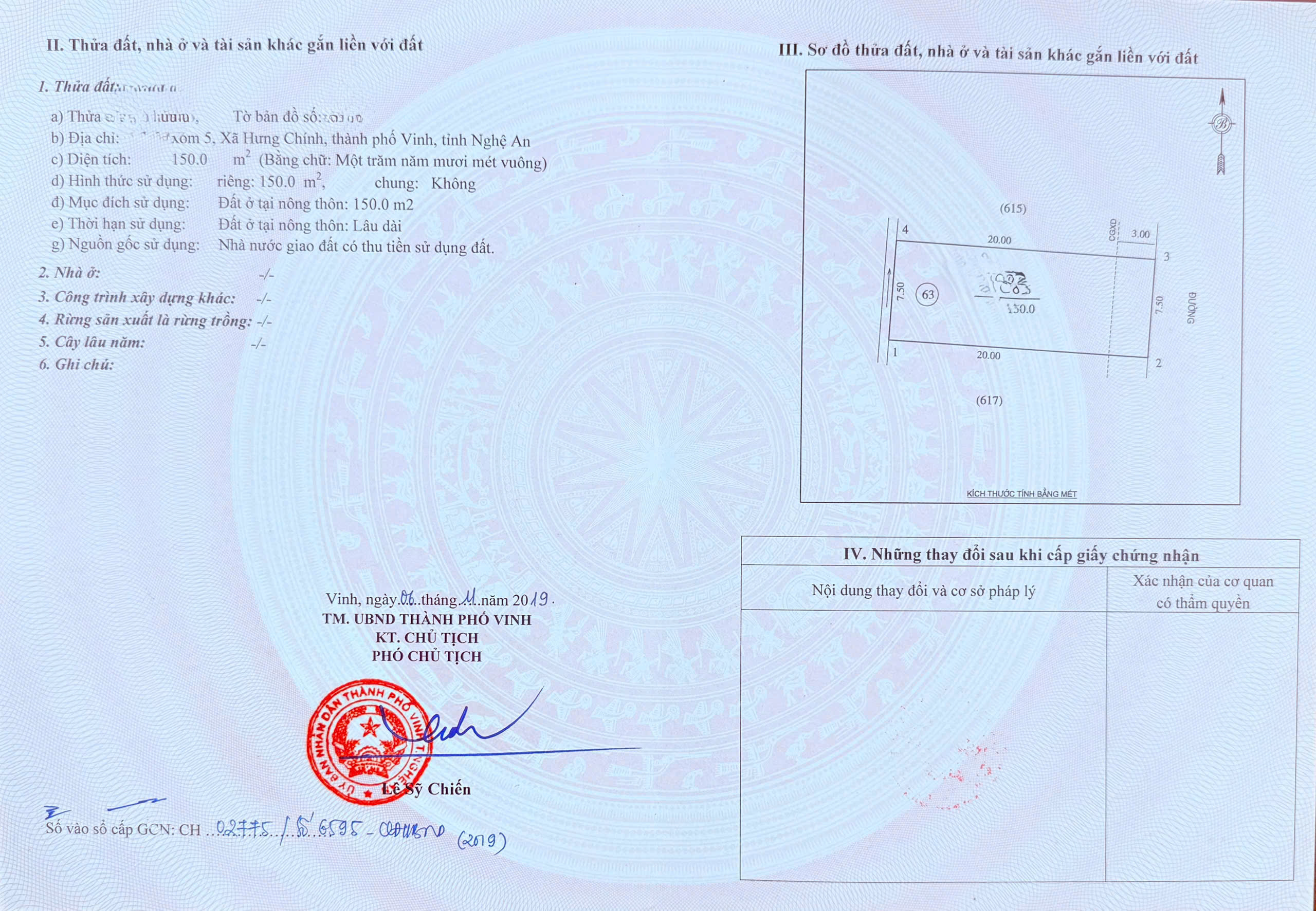 CHÍNH CHỦ CẦN BÁN LÔ ĐẤT ĐẸP – VỊ TRÍ TIỀM NĂNG TẠI PHƯỜNG THÀNH VINH-2
