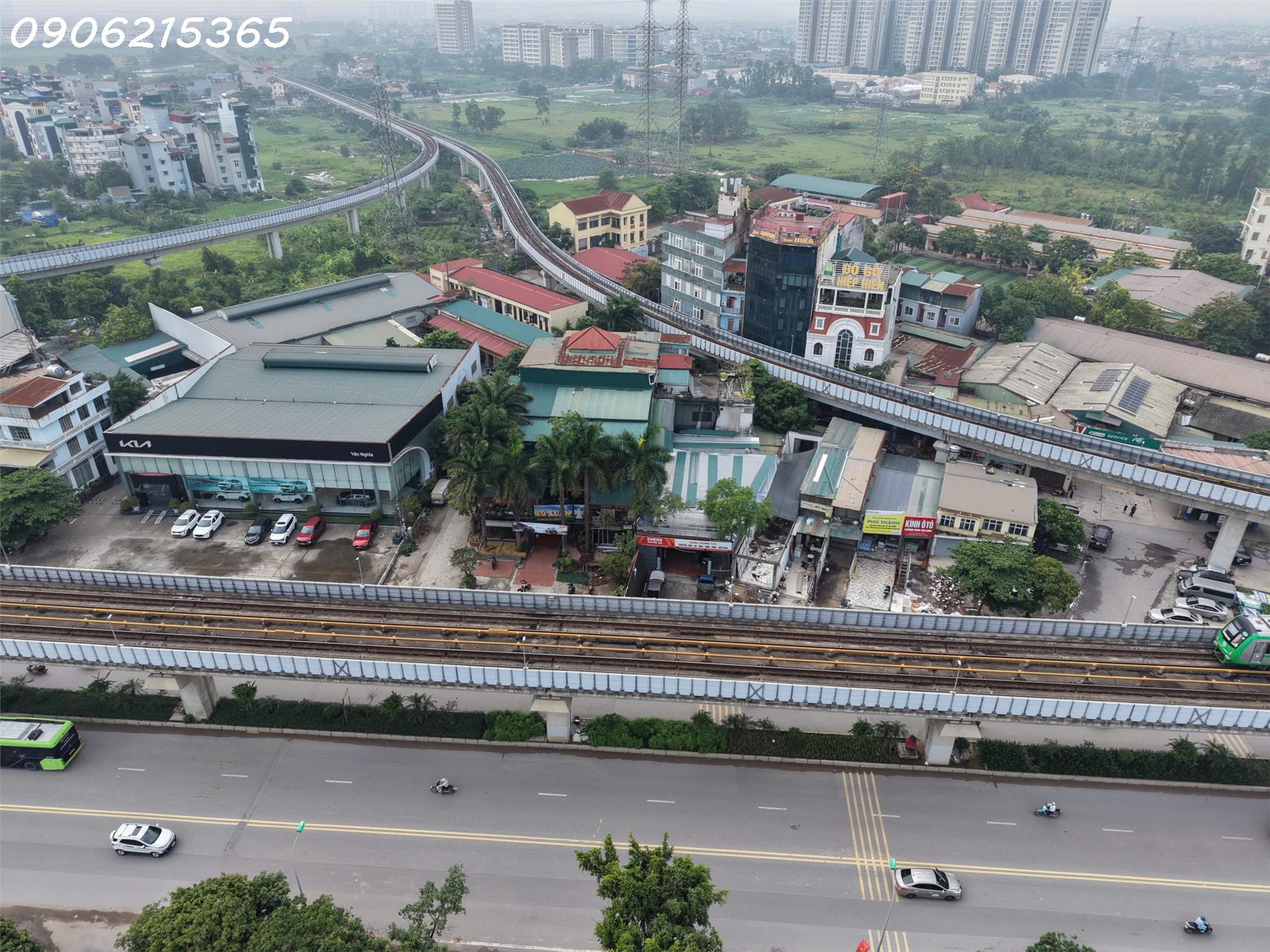 CHO THUÊ MẶT BẰNG 700m2, lô góc, KINH DOANH ĐẮC ĐỊA – QUANG TRUNG, YÊN NGHĨA, mặt quốc lộ 6, lh 0906215365-3