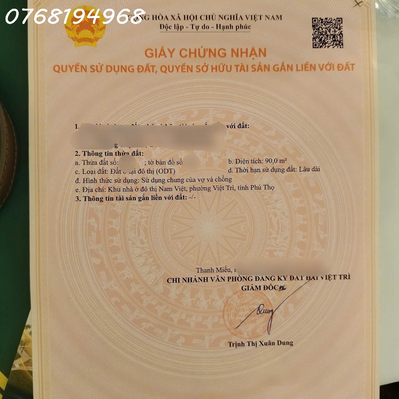 🔥🔥🔥BÁN LÔ ĐẤT KHU ĐÔ THỊ NAM VIỆT SIÊU ĐẸP GẦN KÊNH . LH 0768194968-4