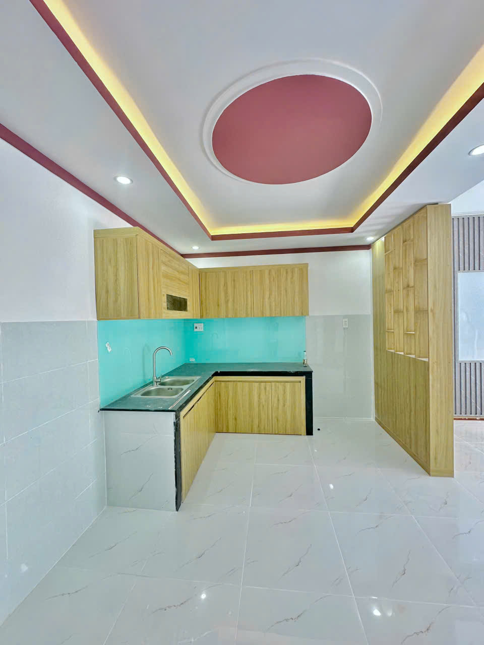 BÁN nhà gác Lửng - shr- full thổ cư- dt 80 m2- gần chợ Bình Lợi- cách trục chính 400m