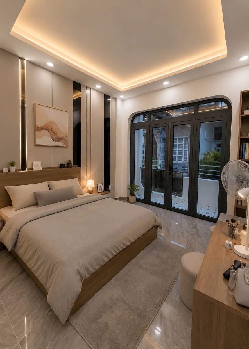 **Bán nhà mặt tiền Hồng Lạc, phường 10, Tân Bình; 4*11m; 4 tầng - nhà mới-3