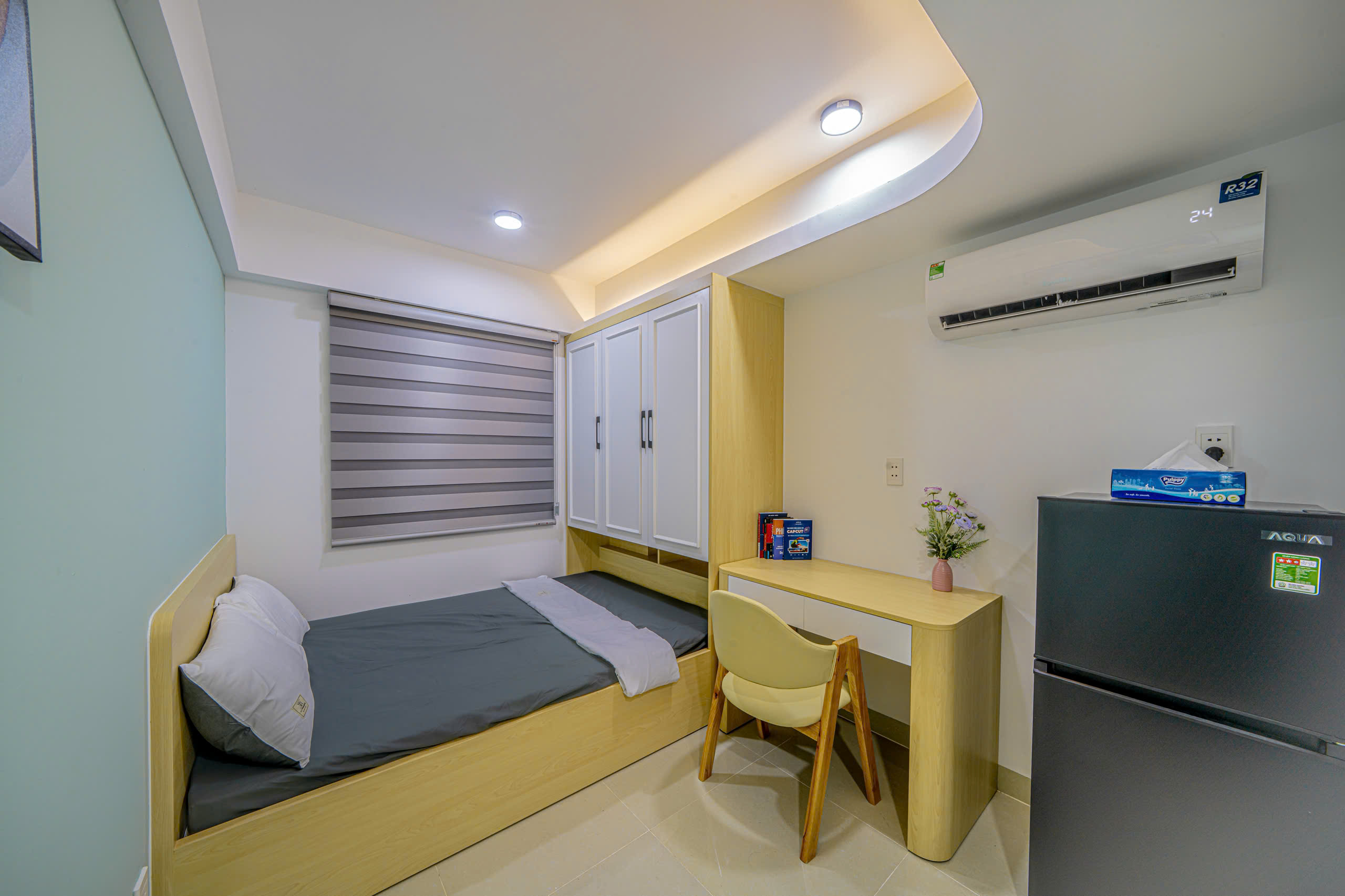 CHDV 6 tầng mới 100% ngang 5.1m 122m2 21PN T.máy hẻm 102 Lê Văn Thọ TN100tr kế CV 21.5 tỷ 