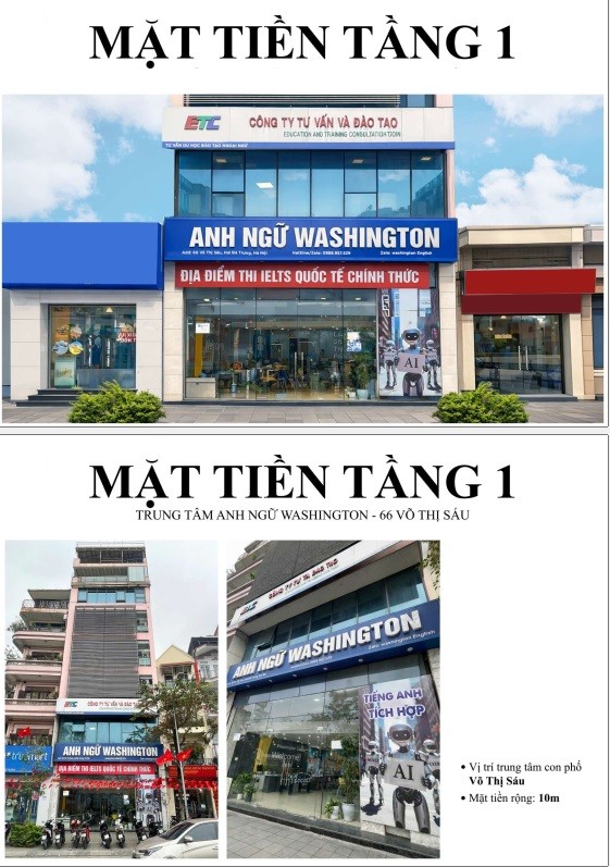 CHO THUÊ TÒA NHÀ VĂN PHÒNG 7 TẦNG MẶT PHỐ VÕ THỊ SÁU – MẶT TIỀN GẦN 10M – ĐỐI DIỆN ĐỀN CÔ SÁU -  HÀ NỘI